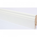 P&Otilde;RANDALIIST KRONOFLOORING MDF PROFIILNE VALGE &Uuml;LEV&Auml;RVITAV 70X17MM 2,6M