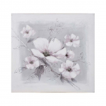 &Otilde;LIMAAL 60X60CM, VALGED LILLED