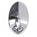 NAGI OVAALNE 55X34X28MM KROOM 2TK KLEEBITAV