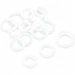 SEIBI KOMPLEKT SUKI &Oslash;9X15-13X19MM PLASTIK VALGE 18TK PAKIS