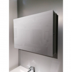 PEEGELKAPP BALTECO OCEAN 60X58X15CM VALGE