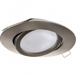 RIPPLAEVALGUSTI EGLO TEDO 1X5W LED 400LM 3000K &Oslash;80MM NIKKEL