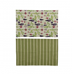 K&Ouml;&Ouml;GIR&Auml;TIKUTE KOMPLEKT 45X70CM ROHELINE, 2TK