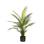 KUNSTTAIM MICA DECORATIONS AREKAPALM POTIS H91X&Oslash;40CM