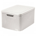 HOIUKAST KAANEGA CURVER STYLE L PLASTIK, VALGE