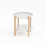 ABILAUD NORAH 40X40XH60CM, VALGE