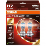 AUTOPIRN OSRAM NIGHT BREAKER 220+220% H7 55W 12V 2TK PAKIS