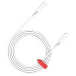 KAABEL CANYON CC60SC USB-C-USB-C 60W 1,2M VALGE