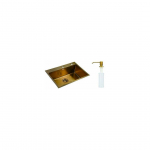 VALAMU NORDLINE CUBE 60X45CM ROOSTEVABA, DOSAATORIGA, KULDNE