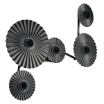 SEINALAMP OSRAM DECOR PLISSE WALL 5XE27 TUME HALL