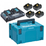 AKUDE+LAADIJA KOMPLEKT MAKITA POWERPACK LXT 18V (4X6,0AH)