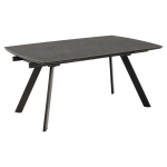 S&Ouml;&Ouml;GILAUD BLACKBURN 160/240X97XH75CM, MUST