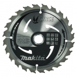 SAEKETAS PUIDULE MAKITA M-FORCE 165X2X20MM 15&deg; T24