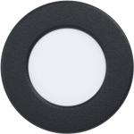 RIPPLAEVALGUSTI EGLO FUEVA5 2,7W LED 330LM 3000K &Oslash;86MM MUST