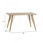 S&Ouml;&Ouml;GILAUD HELENA 140X80XH74CM TAMM