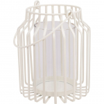 LATERN 18X21,5CM VALGE