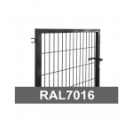 JALGV&Auml;RAV STRONG 50X200/5MM 1450X1500MM HALL RAL7016