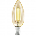 LEDLAMP EGLO AMBER 4W E14 C35 2200K