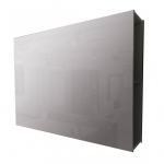 PEEGELKAPP BALTECO OCEAN 80X58X15CM HELE HALL