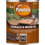 PUIDU&Otilde;LI PINOTEX TERRACE & WOOD OIL 1L V&Auml;RVITU
