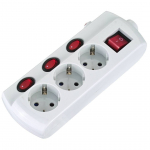 PIKENDUSJUHE 3P 1,5M 1,0MM VALGE ELECTRALINE