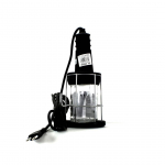 KANDELAMP 60W IP40 5M MUST METALL/KUMMI