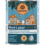 DEKORATIIVNE PUIDUKAITSEVAHEND ESKARO WOOD LASUR AQUA 1L PALISANDER
