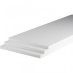MELAMIINPLAAT PLAAT DETAIL VALGE 800X295X16MM KANDITUD