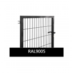 JALGV&Auml;RAV STRONG 50X200/5MM 1450X1000MM MUST RAL9005