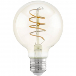 LED LAMP 4W E27 G80 260LM 2200K SPIRAL EGLO