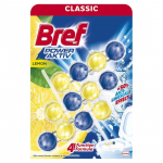 WC V&Auml;RSKENDAJA BREF POWER AKTIV LEMON 3X50G
