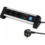 PIKENDUSJUHE ELECTRALINE 2M 3PESA 3G1,5MM&sup2; LK L&Uuml;LITI 2XUSB 4A SININE
