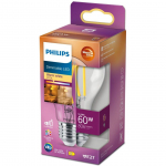 LED LAMP PHILIPS 6,5W A60 E27 2200-2700 WARMGLOW