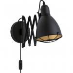 SEINALAMP EGLO TREBURLEYE 1X28W E27 MUST/KULDNE