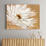 &Otilde;LIMAAL 90X120CM VALGE &Otilde;IS BEEŽIL TAUSTAL
