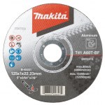 L&Otilde;IKEKETAS MAKITA 125X1MM A60T-BF, ALUMIINIUM