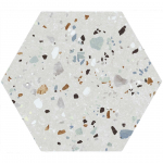P&Otilde;RANDA-JA SEINAPLAAT PRISSMACER HEX. GOBI BIANCO MATT 20X24CM