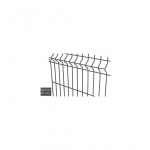 AIA KEEVISPANEEL 3D 50X200/5MM 2,03X2,5M RAL7016