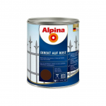 METALLIV&Auml;RV ALPINA DIREKT AUF ROST 0,75L TUMEPRUUN (RAL8011) L&Auml;IKIV