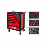T&Ouml;&Ouml;RIISTAK&Auml;RU KS TOOLS RACINGLINE 7-SAHTLIT+KOMPLEKT, 215-OSA