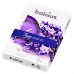 L&Otilde;HNA-TEEK&Uuml;&Uuml;NAL BOLSIUS 4H, LAVENDEL 6TK PAKIS
