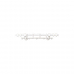 KARDINAPUU KOMPLEKT STANDARD 160CM &Oslash;28 VALGE