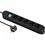 PIKENDUSJUHE ELECTRALINE 3M 5PESA 3G1,5MM&sup2; LK MUST