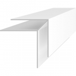 SEINAPANEELI VILO V&Auml;LISNURK PVC SILVER 2,7M