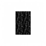 DU&Scaron;IKARDIN DUSCHY MARBLE 628-86 180X200CM MUST POL&Uuml;ESTER