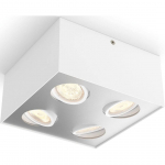 KOHTVALGUSTI PHILIPS BOX 4X4.5W (WGD) VALGE H&Auml;MARDATAV