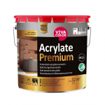 SEINAV&Auml;RV TIKKURILA ACRYLATE PREMIUM A VALGE 2,7L