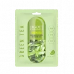Jigott Green Tea Real Ampoule Mask kangasmask rohelise teega, 27ml