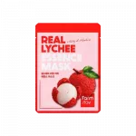 Farmstay Real Lychee Essence Mask kangasmask, 23ml