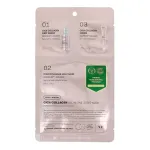 VT Cosmetics Cica Collagen All In One 3 Step Mask - pinguldav 3-etapiline maskihooldus 1tk